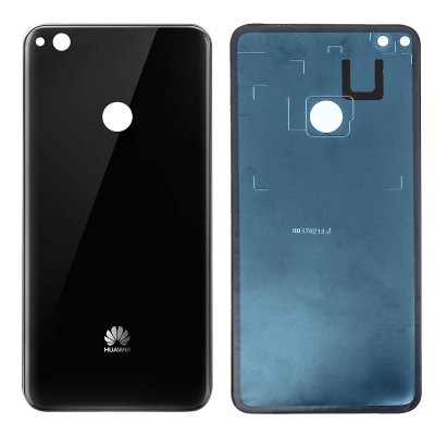 Huawei Honor 8 Lite Baksida / batterilucka med tejp - Svart