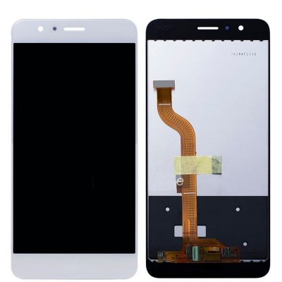 Huawei Honor 8 Lite Skärm LCD Display Glas - Vit