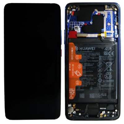 Huawei Mate 20 Pro OLED Skärm Original Display Glas - Blå