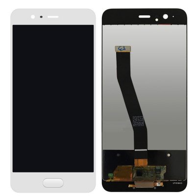 Huawei P10 Skärm med LCD Display Glas - Vit