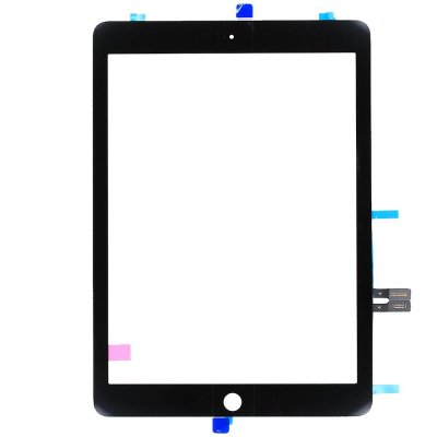 iPad 9.7 2018 Komplett Glas & Digitizer - Svart