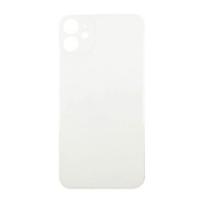 iPhone 11 Baksida Glas med Självhäftande tejp - Vit