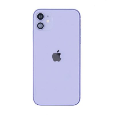 iPhone 11 Baksida med Komplett Ram Original OEM - Violett