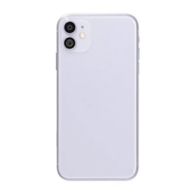 iPhone 11 Baksida med Komplett Ram Premium - Lila