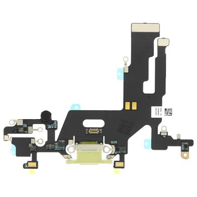 iPhone 11 Lightning Laddkontakt med Flex Reservdel - Gul