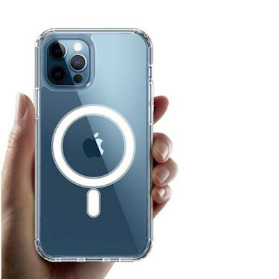 iPhone 11 MagSafe PC TPU Skal - Transparent