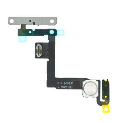 iPhone 11 Strömknapp Flex med Metallhållare