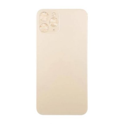 iPhone 11 Pro Baksida Glas med Självhäftande tejp OEM - Guld