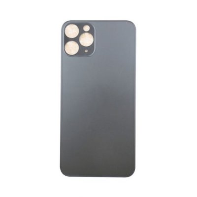 iPhone 11 Pro Baksida Glas med Adhesive-tejp - Svart