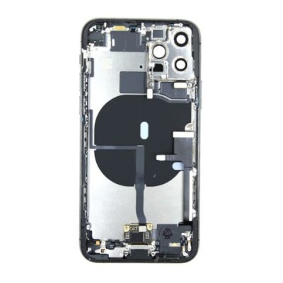 iPhone 11 Pro Baksida med Komplett Ram OEM - Svart