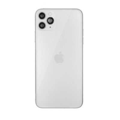 iPhone 11 Pro Baksida med Komplett Ram OEM - Vit