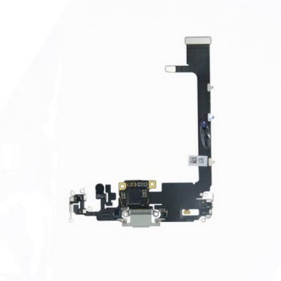 iPhone 11 Pro Max Laddkontakt OEM - Silver