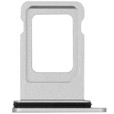 iPhone 11 Simkortshållare - Silver / Vit