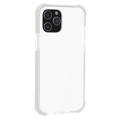 iPhone 12 / 12 Pro Skal för Stötskydd - Transparent Vit