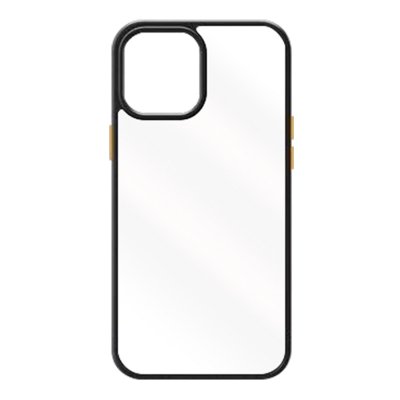 iPhone 12/12 Pro Skal Rock Skyddande - Svart Gul