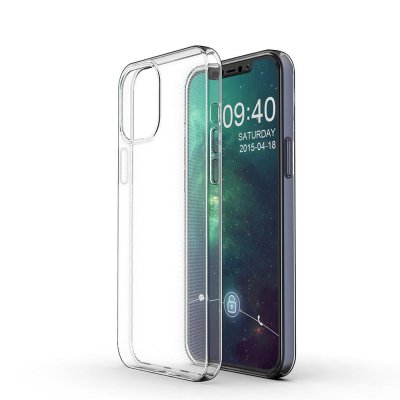 iPhone 12 / 12 Pro Skal Mjukt TPU - Transparent