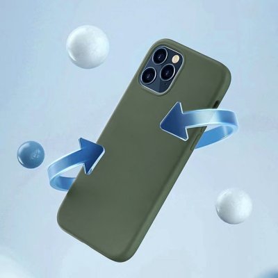 iPhone 12 / 12 Pro Mobilskal i Silikon - Grön Skog, bild 2