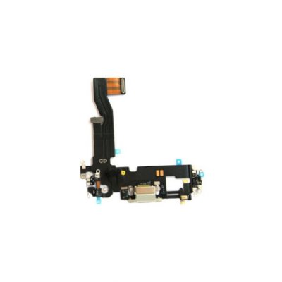 iPhone 12/12 Pro Laddkontakt Flexkabel OEM - Silver