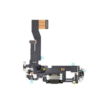 iPhone 12/12 Pro Laddkontakt Flexkabel OEM - Svart
