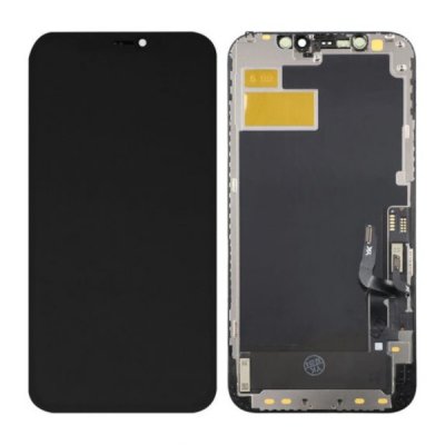 iPhone 12/12 Pro OLED Skärm Display Glas - Svart
