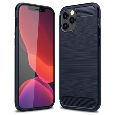iPhone 12/12 Pro Skal TPU Protective - Mörk Blå