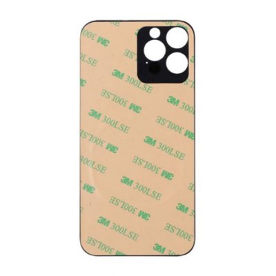 iPhone 12 Pro Baksida Glas med Självhäftande tejp OEM - Guld, bild 3