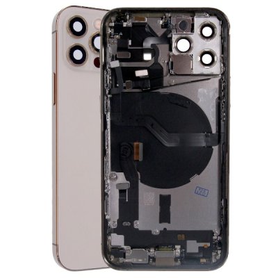 iPhone 12 Pro Baksida Original med delar - Guld