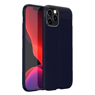 iPhone 12/12 Pro Skal Leaf Protective TPU - Blå