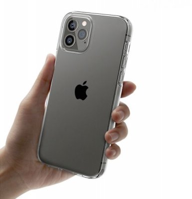 iPhone 12 Pro Max Mjukt TPU Skal - Transparent, bild 3