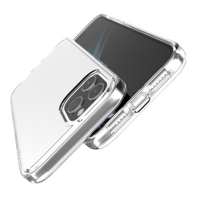 iPhone 12 / 12 Pro Terminator TPU PC Skal - Transparent Rosa, bild 4
