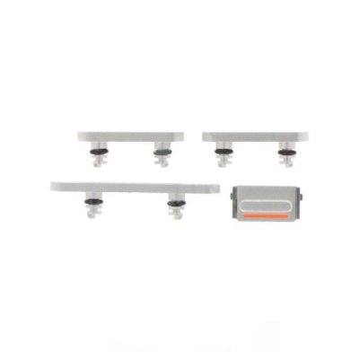 iPhone 13/13 Mini Sidoknappar - Vit