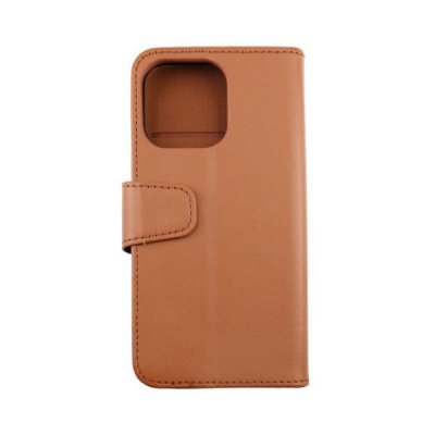 RV iPhone 13 Plånboksfodral med Extra Kortfack - Guldbrun