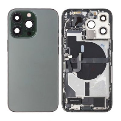 iPhone 13 Pro Baksida med Komplett Ram OEM - Grön