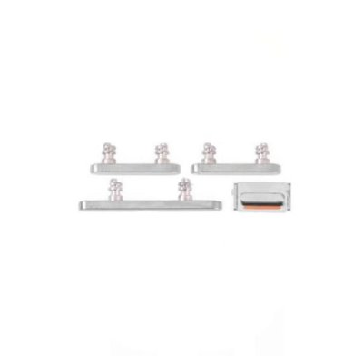 iPhone 13 Pro/13 Pro Max Sidoknappar - Silver