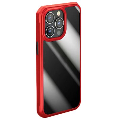 iPhone 13 Pro Anti-drop Airbag Skal - Röd / Svart