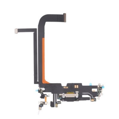 iPhone 13 Pro Max Laddkontakt med Flexkabel OEM - Svart