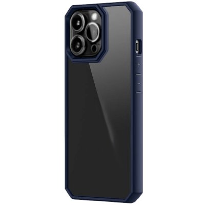 iPhone 13 Pro Skal Transparent Polykarbonat - Blå Mörk