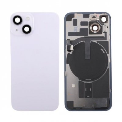 iPhone 14 Baksida Glas med flexkabel - Lila