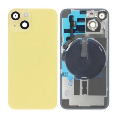 iPhone 14 Baksida Glas OEM - Gul