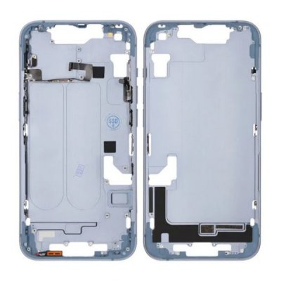 iPhone 14 Baksida med Ram OEM - Blå