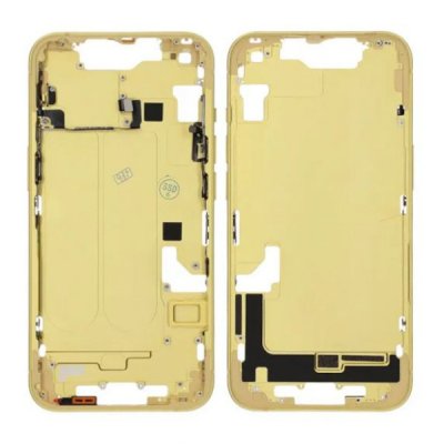 iPhone 14 Baksida med Ram OEM - Gul