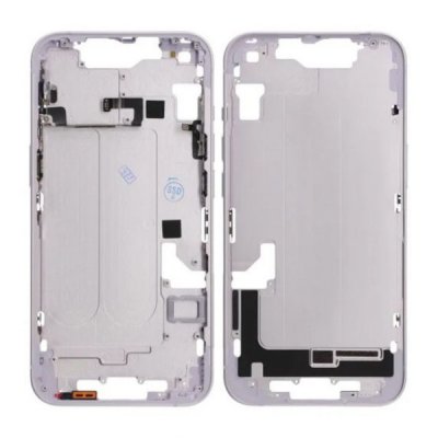 iPhone 14 Baksida med Ram OEM - Lila