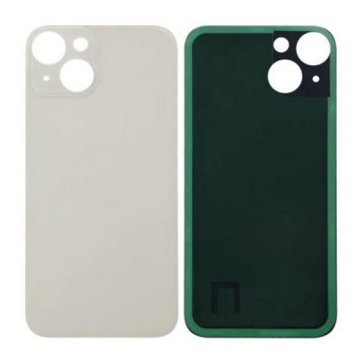 iPhone 14 Baksida/Batterilucka med Självhäftande tejp OEM - Vit