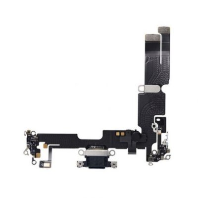 iPhone 14 Plus Laddkontakt med Flexkabel OEM - Svart