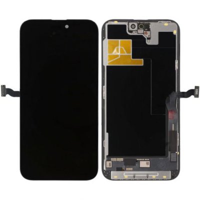 iPhone 14 Pro Max Hard OLED Display Hög Kvalitet Svart (YK)