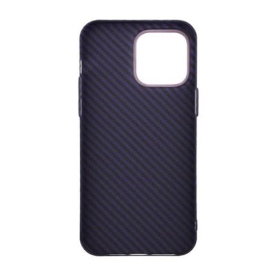iPhone 14 Pro Max Kolfiber Skal - Lila, bild 4