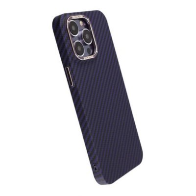 iPhone 14 Pro Max Kolfiber Skal - Lila, bild 6