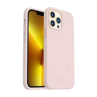iPhone 14 Pro Max Silikonskal RV - Sand Rosa