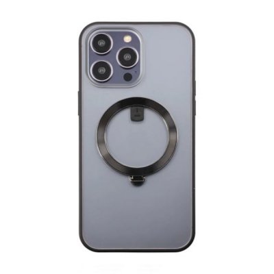 iPhone 14 Pro Max Skal med MagSafe Stativ RV - Svart