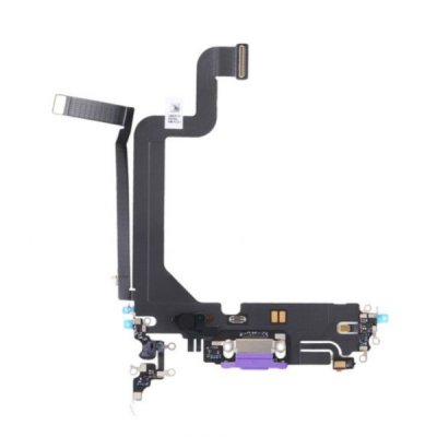 iPhone 14 Pro Laddkontakt med Flexkabel OEM - Lila